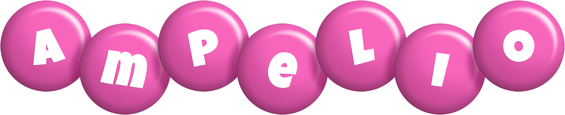 Ampelio candy-pink logo
