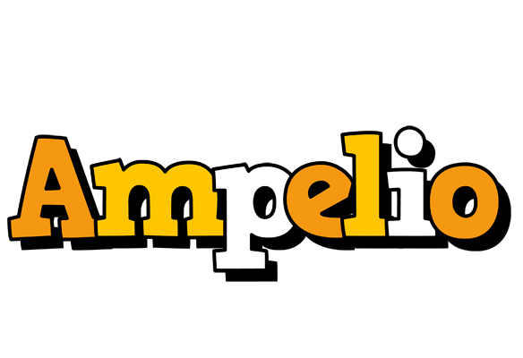 Ampelio cartoon logo