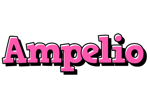 Ampelio girlish logo