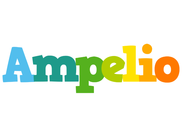 Ampelio rainbows logo