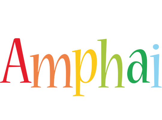 Amphai birthday logo
