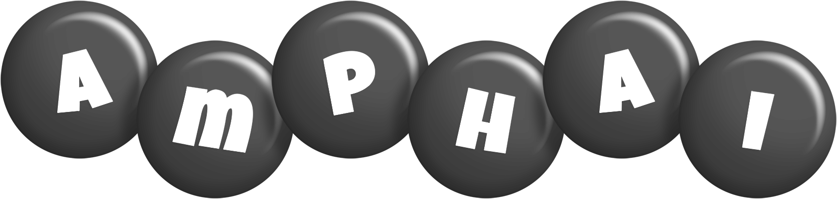 Amphai candy-black logo