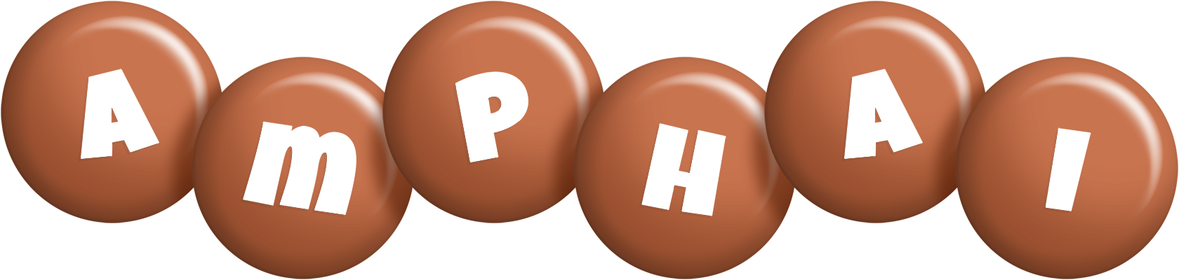 Amphai candy-brown logo