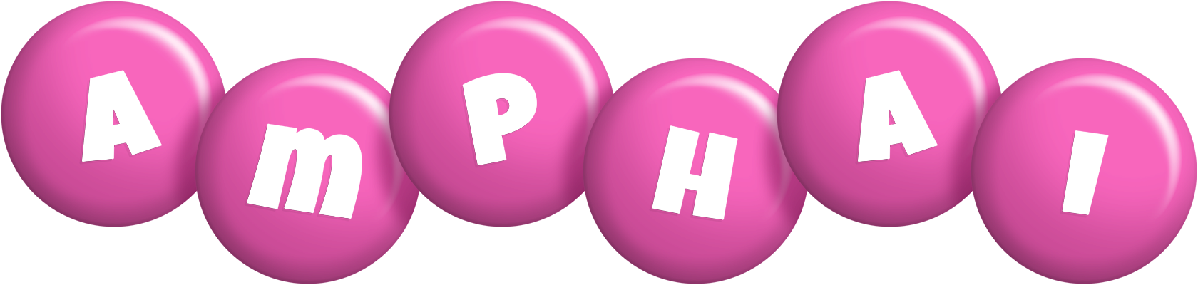 Amphai candy-pink logo