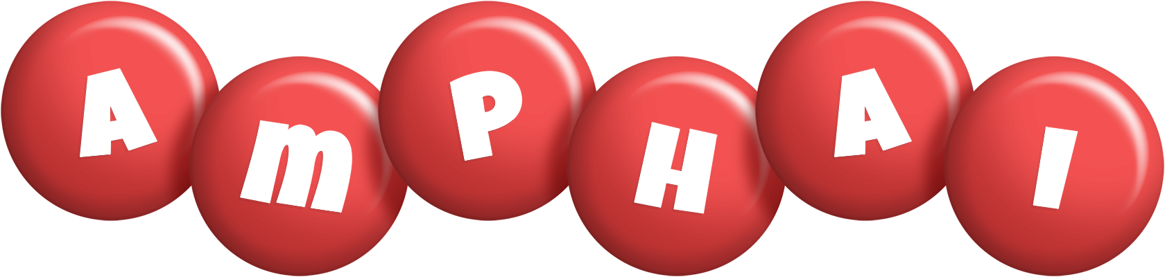 Amphai candy-red logo