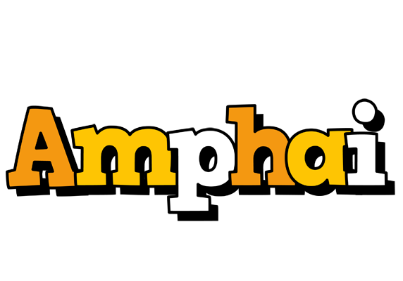 Amphai cartoon logo