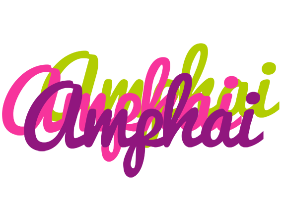 Amphai flowers logo