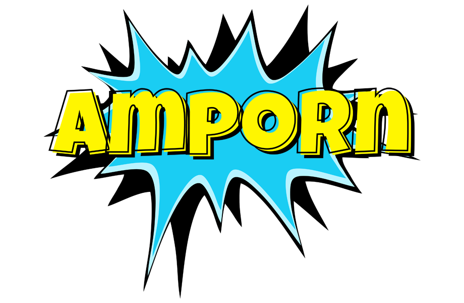 Amporn amazing logo