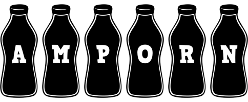 Amporn bottle logo