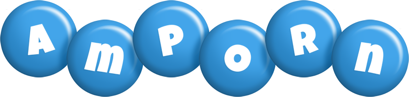 Amporn candy-blue logo
