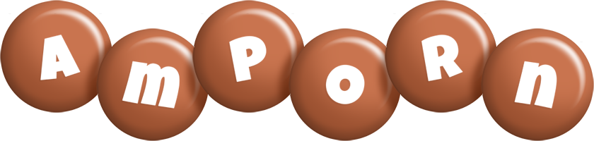 Amporn candy-brown logo