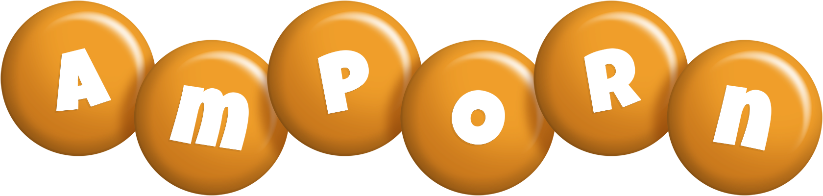 Amporn candy-orange logo