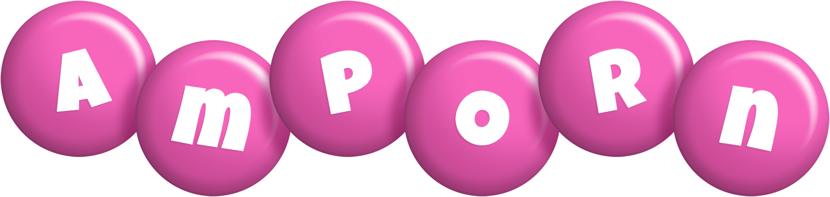 Amporn candy-pink logo