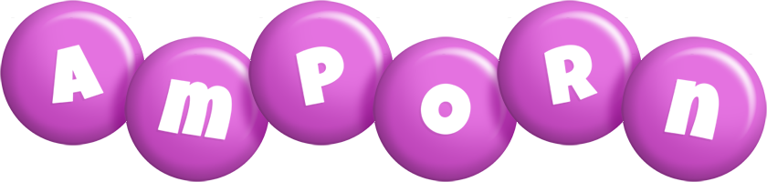Amporn candy-purple logo