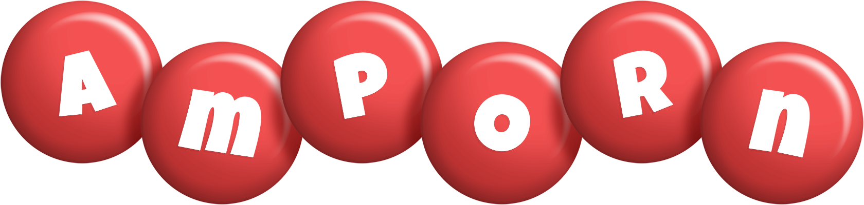 Amporn candy-red logo
