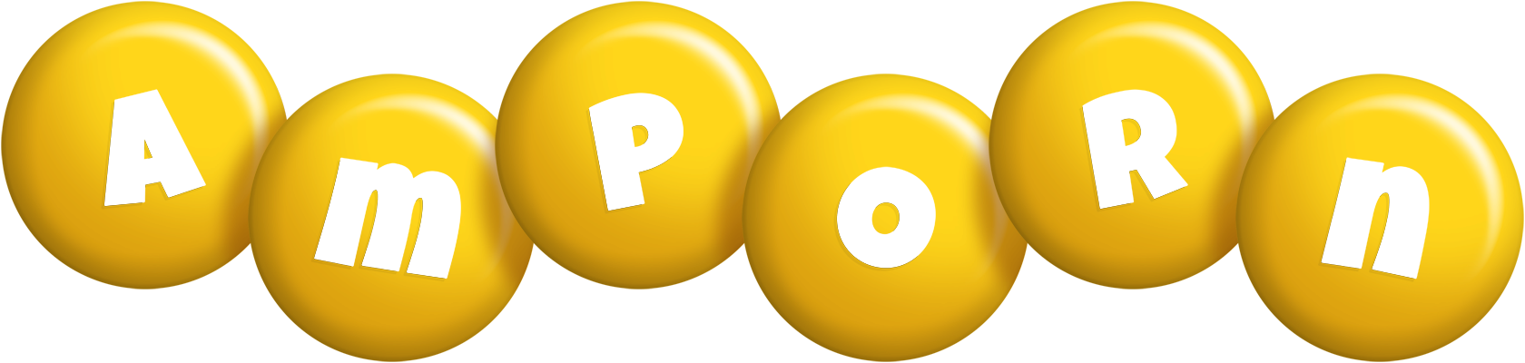 Amporn candy-yellow logo