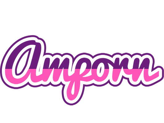 Amporn cheerful logo