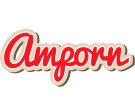 Amporn chocolate logo