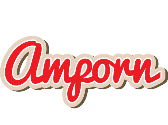 Amporn chocolate logo