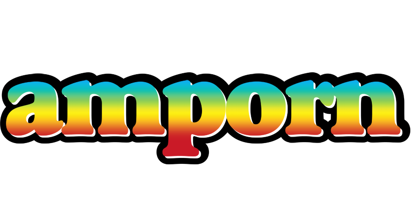 Amporn color logo