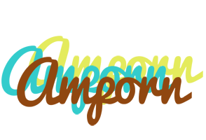 Amporn cupcake logo