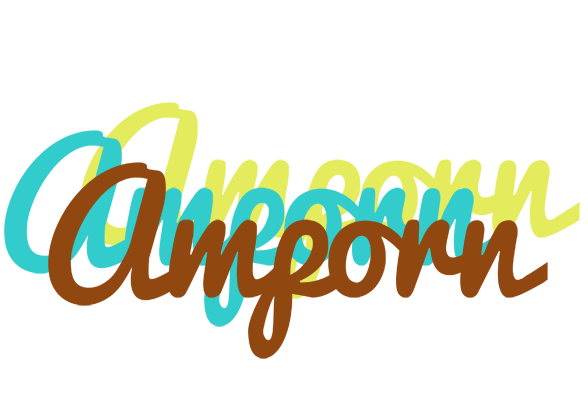 Amporn cupcake logo