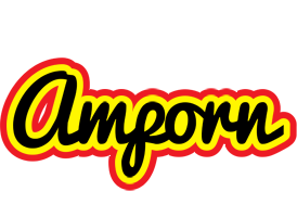 Amporn flaming logo