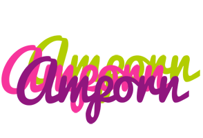 Amporn flowers logo