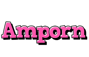 Amporn girlish logo