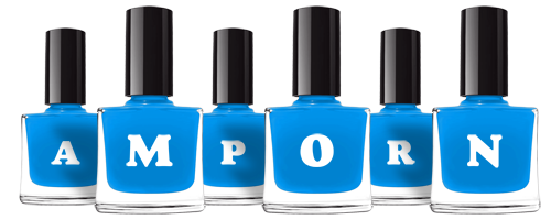 Amporn glossy logo