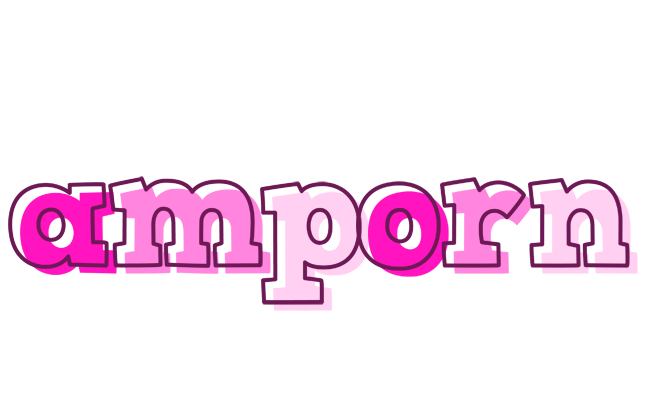 Amporn hello logo