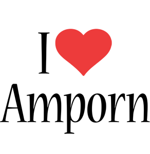 Amporn i-love logo