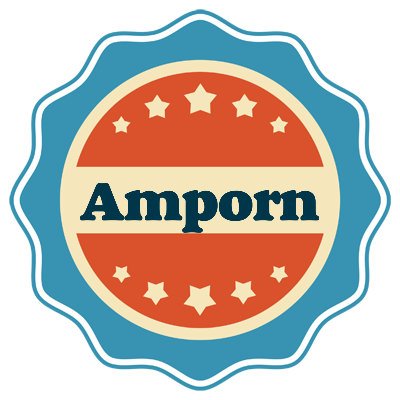 Amporn labels logo
