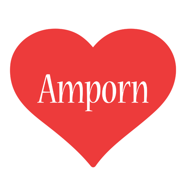 Amporn love logo
