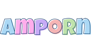 Amporn pastel logo