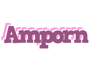 Amporn relaxing logo