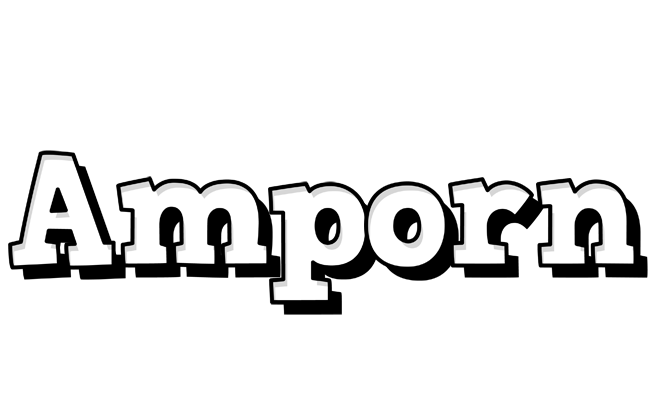 Amporn snowing logo