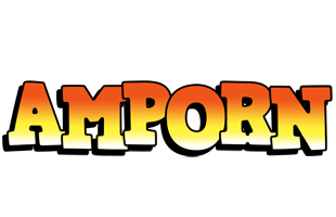 Amporn sunset logo