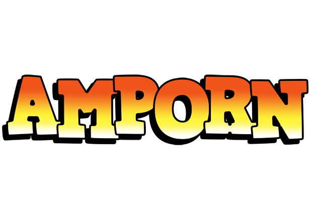 Amporn sunset logo
