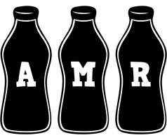 Amr bottle logo