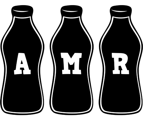 Amr bottle logo