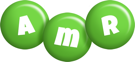 Amr candy-green logo