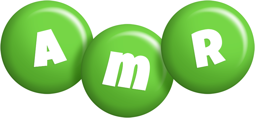 Amr candy-green logo