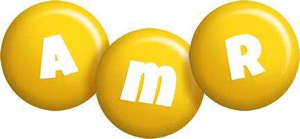 Amr candy-yellow logo