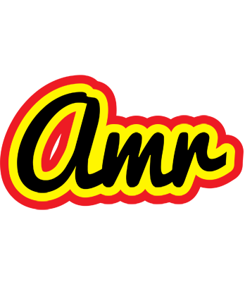 Amr flaming logo