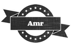 Amr grunge logo