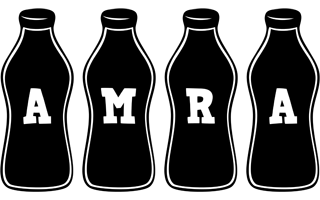 Amra bottle logo