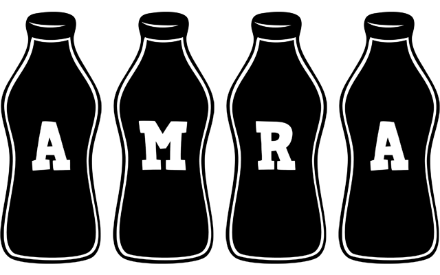 Amra bottle logo
