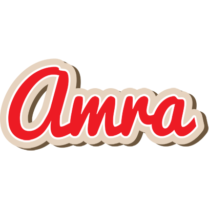 Amra chocolate logo