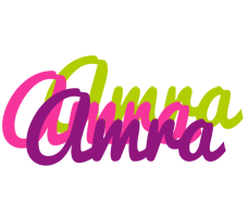 Amra flowers logo